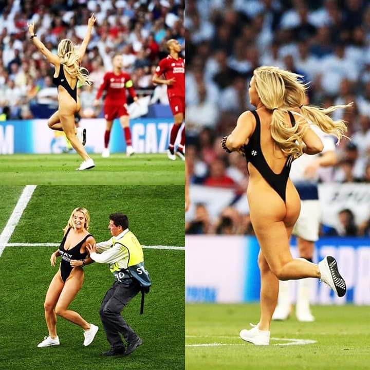 Barra brava invade la final de la Champions