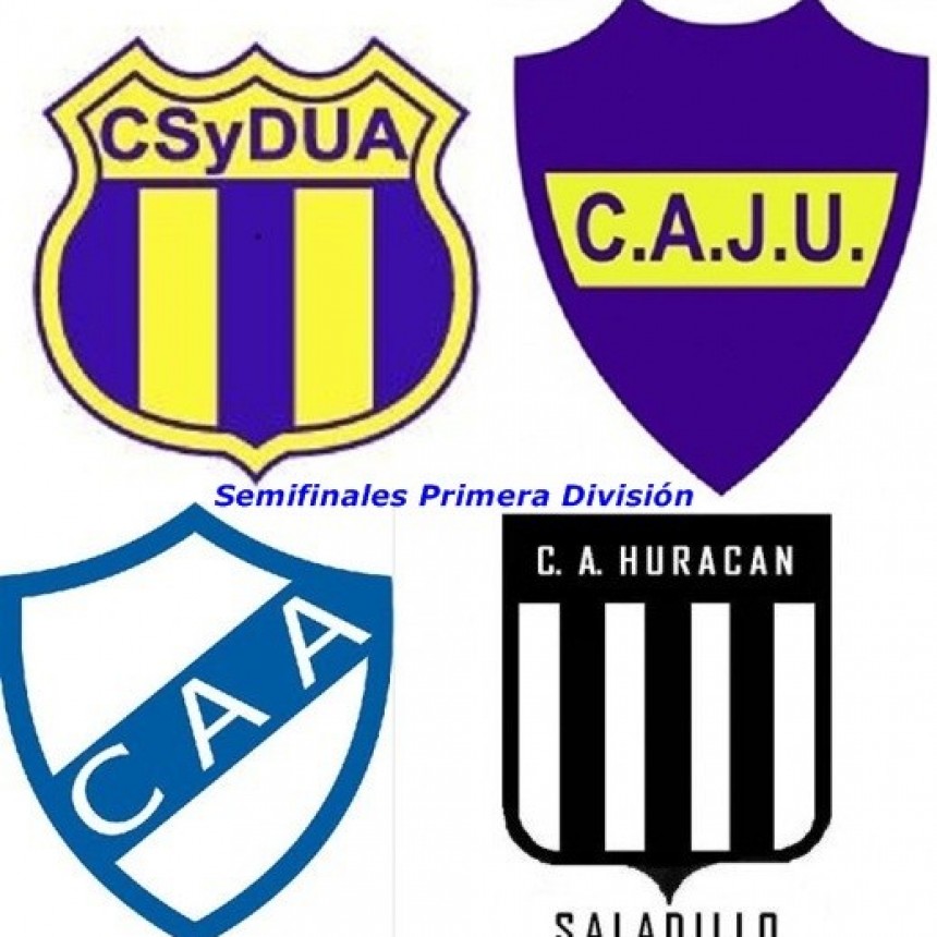 Apeadero-Urso y Argentino-Huracán por las semis de Primera División