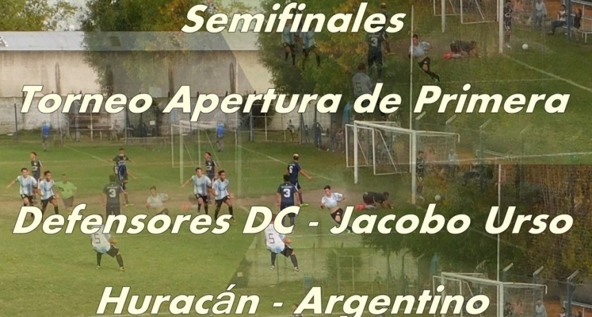 Se conocerán hoy los finalistas del Torneo de Primera División