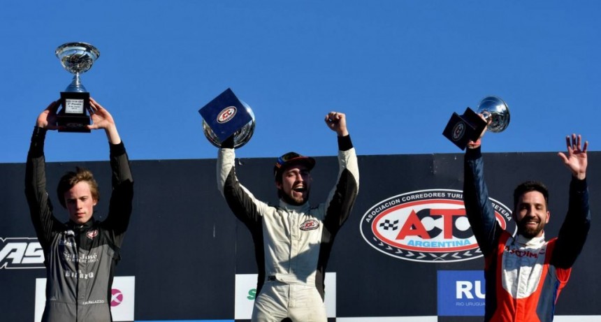 Juan Scoltore consiguió su primer podio en el TC Mouras