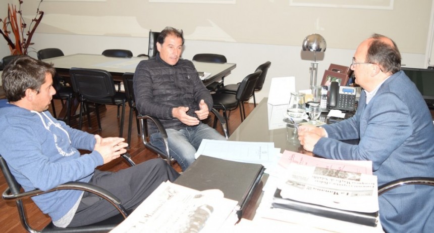 Presidente de la LFS fue recibido por el Intendente