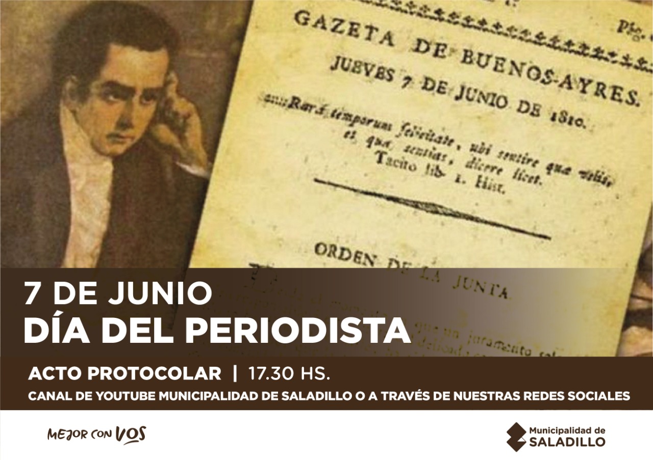 DÍA DEL PERIODISTA 7 DE JUNIO