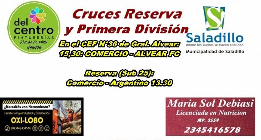 En Alvear habrá 