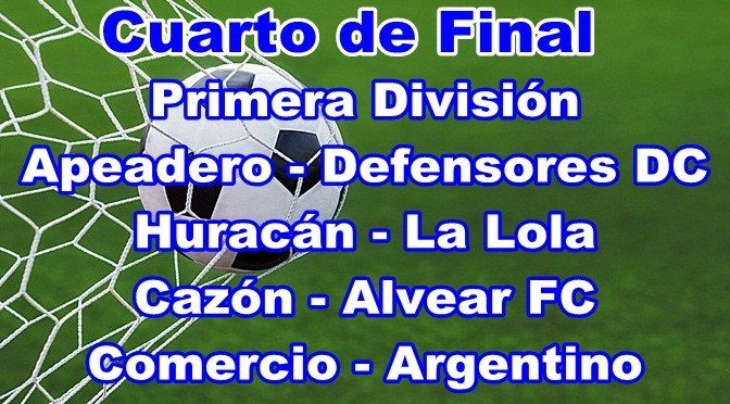 Fútbol: Todos los clasificados a Cuartos de Final y los cruces