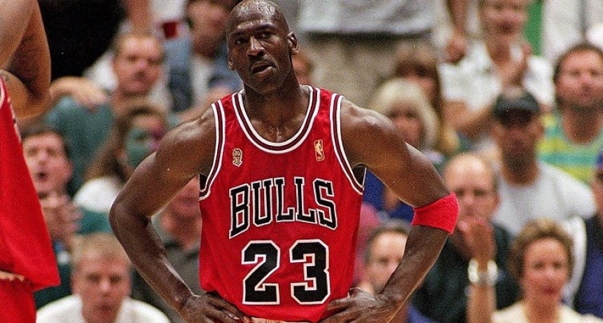 Jordan y la vez que un compañero le dijo que le iba a arrancar la cabeza