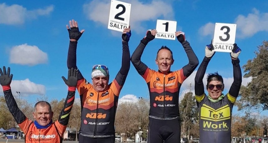 Ciclismo: Francisco Poger ganó en Salto