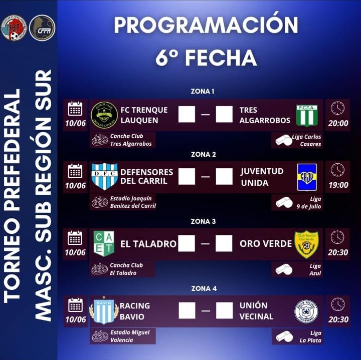 Defensores se juega la clasificaci&oacute;n a la segunda fase del Torneo Prefederal 2026