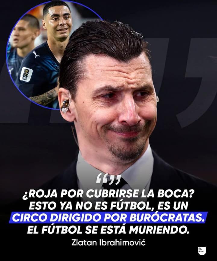 "Roja por cubrirse la boca, esto ya no es f&uacute;tbol"