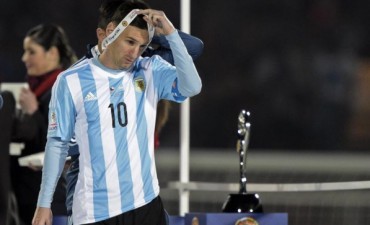 Messi rechaz&oacute; recoger el premio a MVP de la Copa Am&eacute;rica