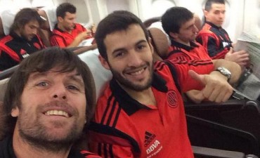 River lleg&oacute; a Monterrey para disputar la final de la Copa Libertadores