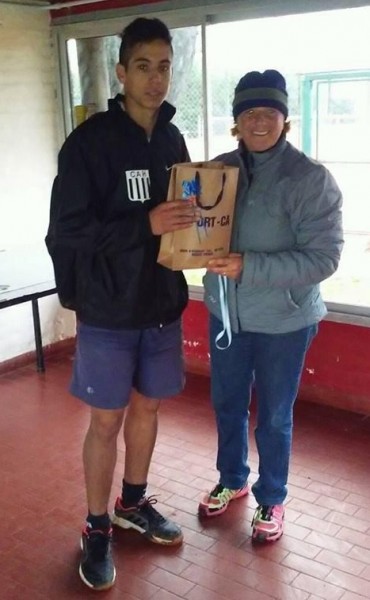Jeremías Manganiello campeón de Torneo de Tenis en Roque Pérez