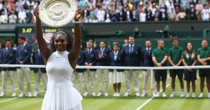 Serena conquistó Wimbledon y alcanzó la marca de Steffi Graf