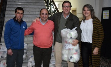 La Municipalidad entregó material deportivo a clubes de Saladillo