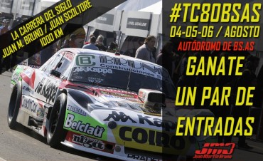 Fernado Caresani ganador de las entradas para los 1000 Km de Buenos Aires