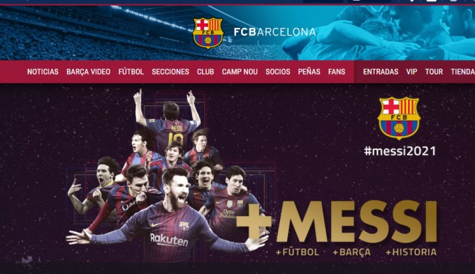 Barcelona oficializó la renovación de Messi hasta 2021