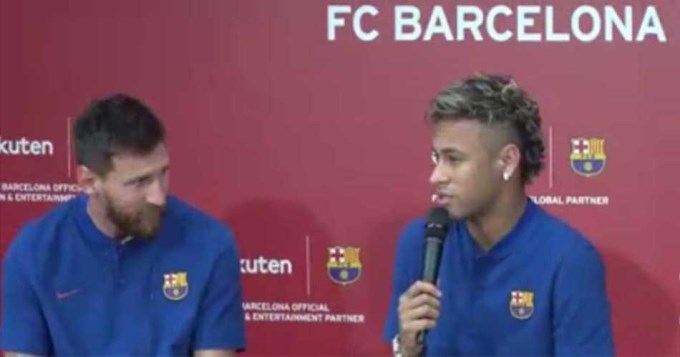 Un crack: Neymar valoró su amistad con Messi
