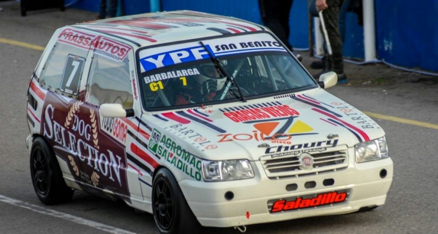 Sexto lugar para Lucas Barbalarga en el Turismo Pista Clase 1