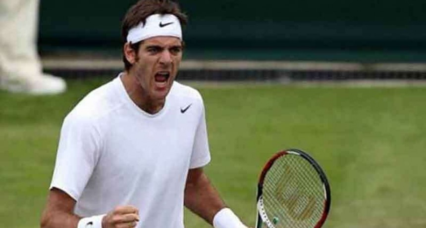 Del Potro eliminó a Gojowczyk en Wimbledon y pasó a la segunda ronda