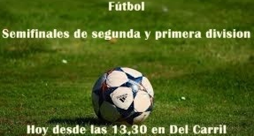 Semifinales del futbol saladillense: domingo en Del Carril y lunes en Apeadero