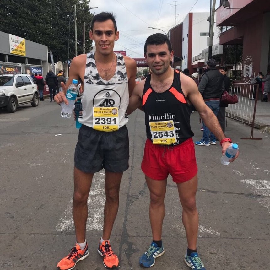 Ezequiel Aguilera fue segundo en la 24° edición de la Maratón de Lanús