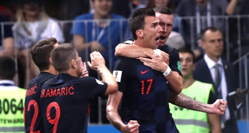 Croacia derrotó a Inglaterra y jugará ante Francia su primera final mundialista