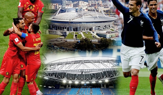 Final champagne: Francia - Bélgica desde las 15