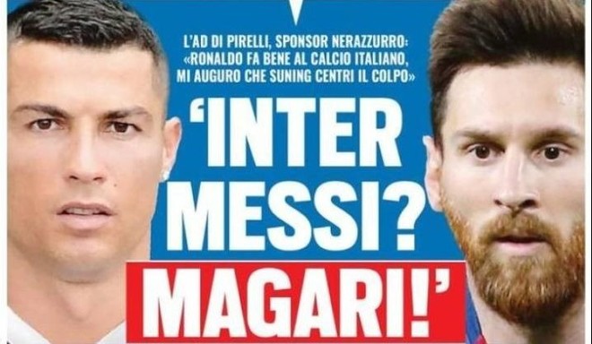 ¿Messi también se va a Italia?