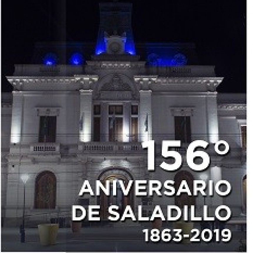 Saladillo cumple 156 años