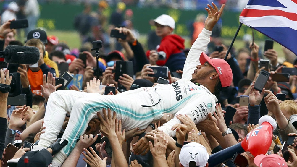 Hamilton se impuso en Silverstone 