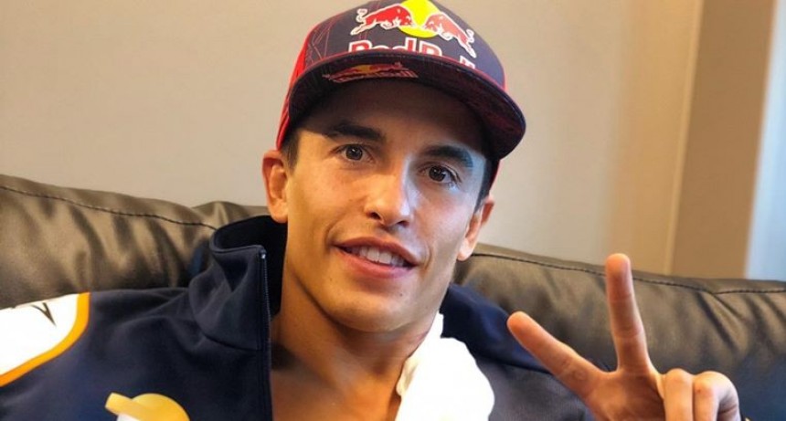 El piloto español Marc Márquez fue operado con éxito del brazo derecho