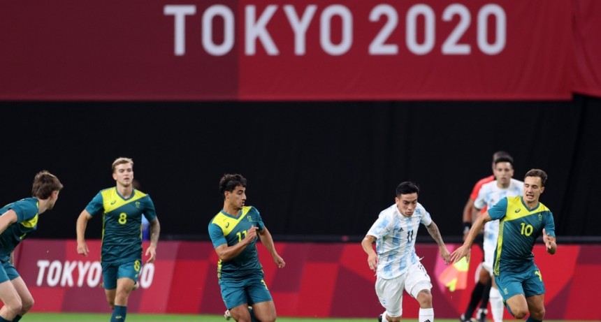 Juegos Olímpicos: Argentina perdió ante Australia en el debut del fútbol