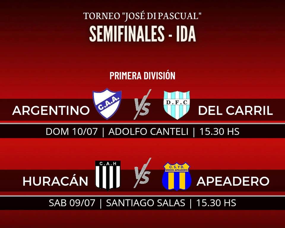 Sábado y Domingo: Semifinales desdobladas en el fútbol de Saladillo