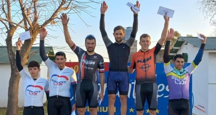 Ciclismo: Sebastián Tolosa se quedó con el Gran Premio Ciudad de Pehuajo 