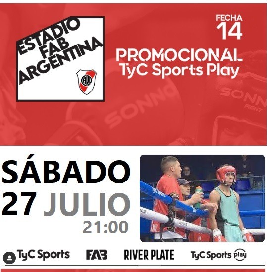 Mateo Miramont competirá en el Microestadio de River Plate