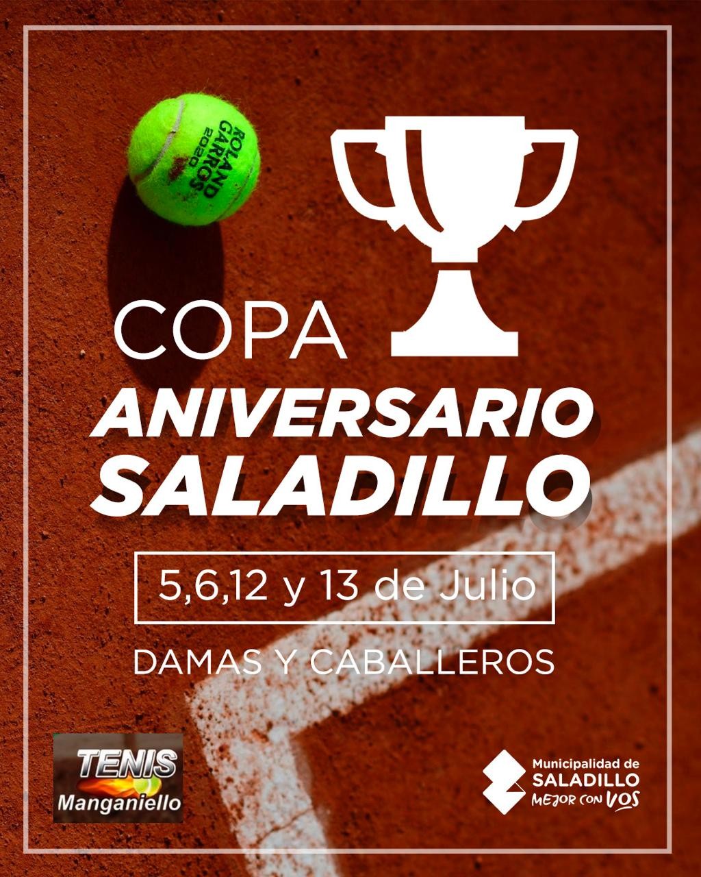 Deportes: Torneos 162° Aniversario de la Ciudad de Saladillo
