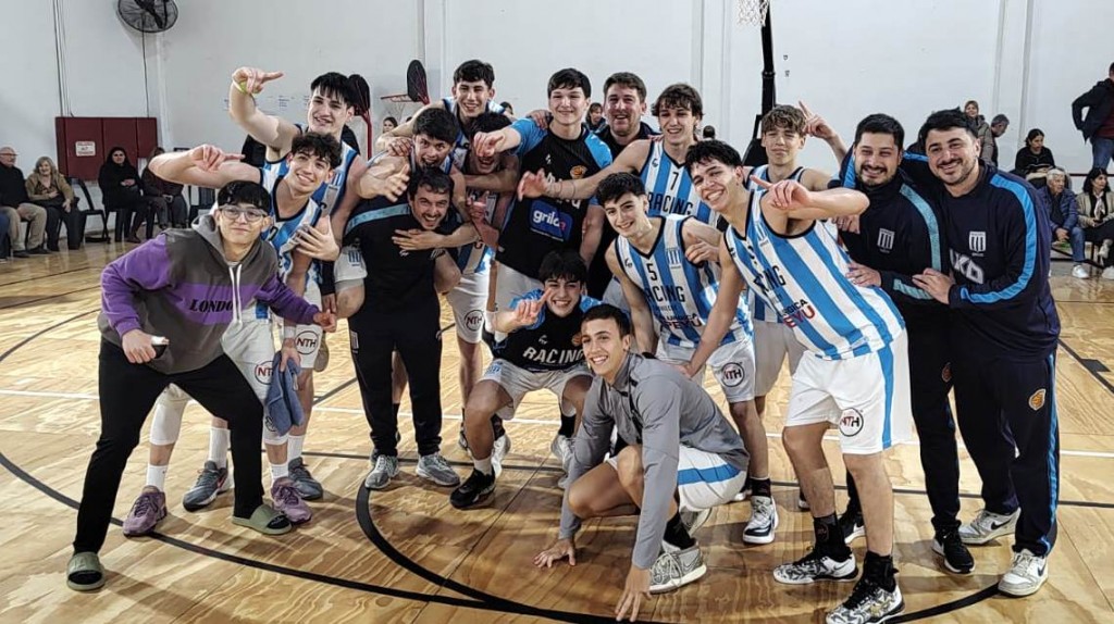 Básquet: Racing (CH) con el saladillense Tiziano Bruno ganó el cuadrangular U21 en Mar del Plata