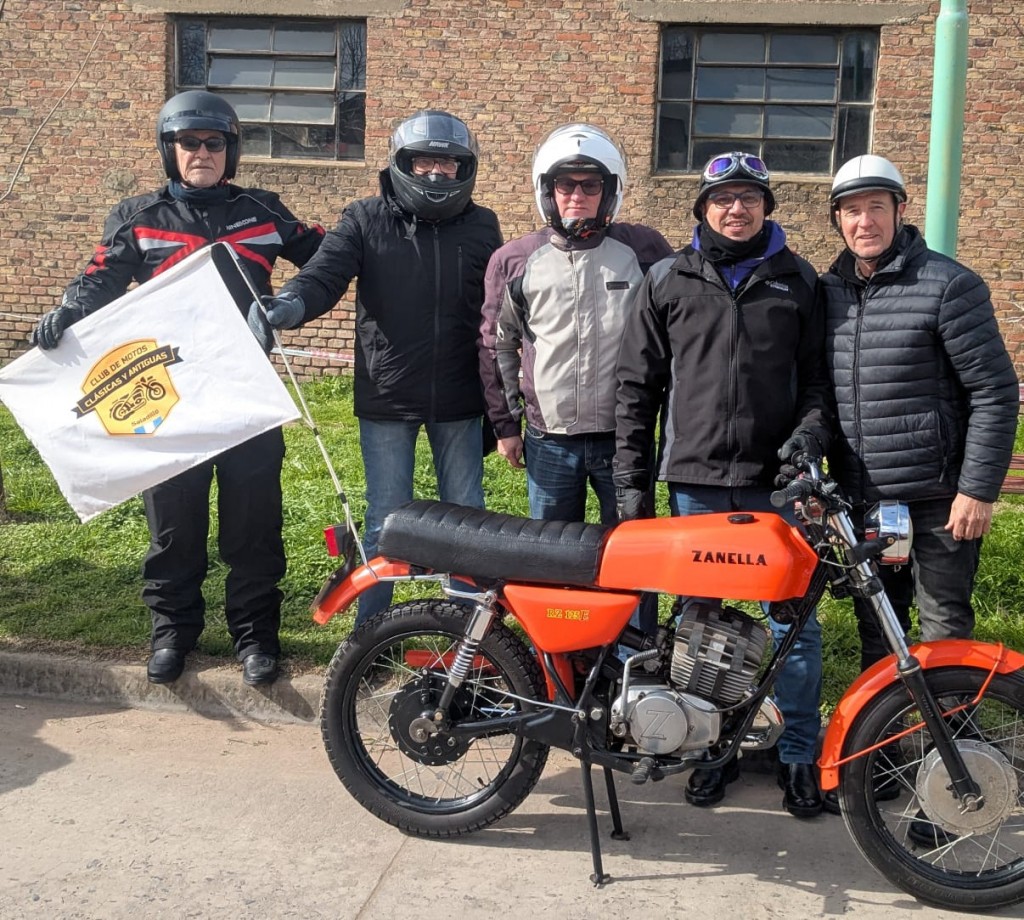 Club de Motos Antiguas: “Siempre nos tratan muy bien en Alvear”