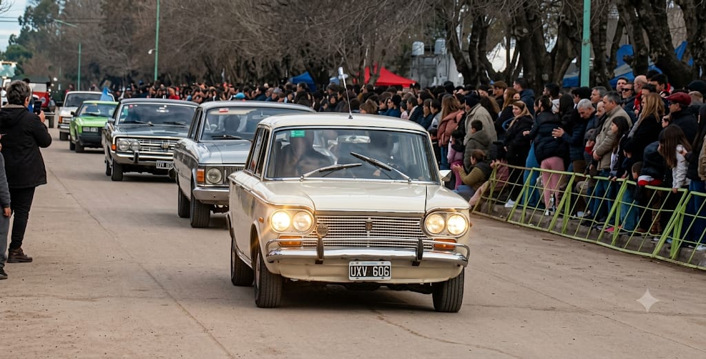 Este s&aacute;bado: Vecinos de Saladillo participaron del Desfile c&iacute;vico/militar en General Alvear