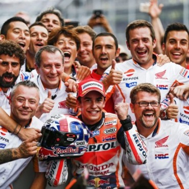 Marc M&aacute;rquez gan&oacute; el Moto GP en Indian&aacute;polis