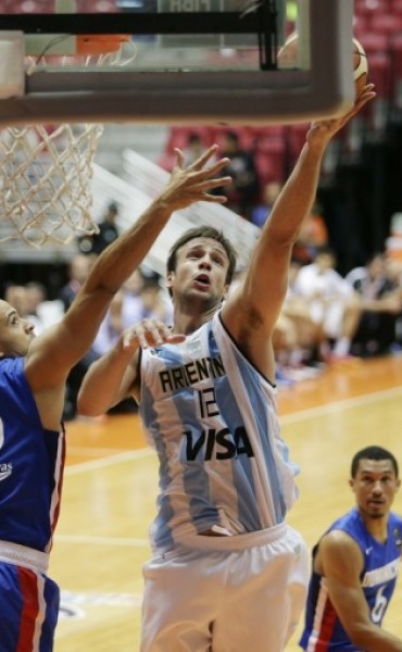 Buen partido de Marcos Del&iacute;a en la victoria ante Dominicana