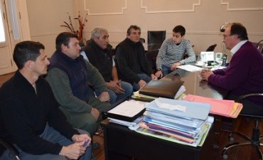 El Intendente se reunió con la comisión del Club de Pesca