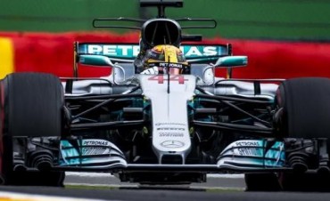 Victoria de Lewis Hamilton en Spa-Francorchamps