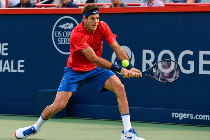 Delpo debutó con altura en Canadá y bajó al yanqui Isner