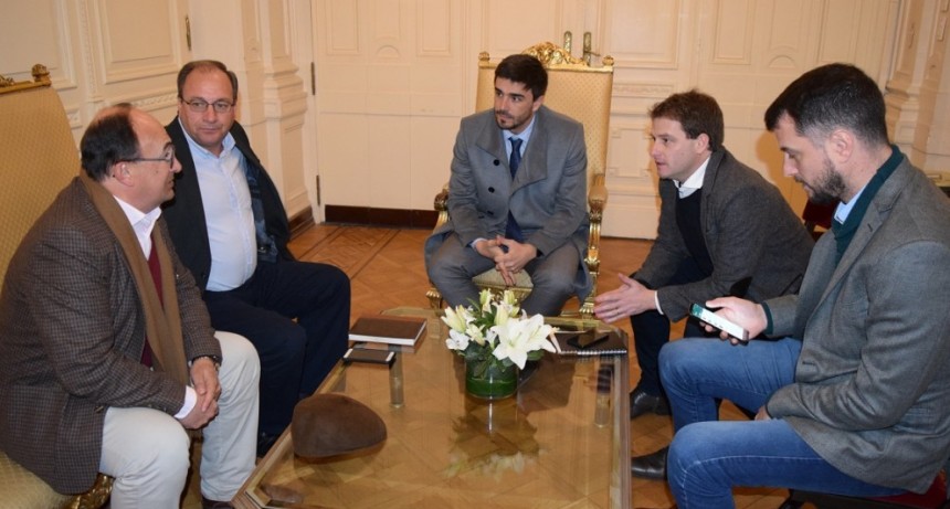 Salomon asistió a una reunión con el Subsecretario de Gobierno y Asuntos Municipales