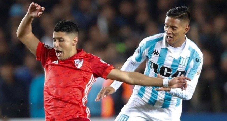 River, con uno menos, se llevó un empate frente a Racing