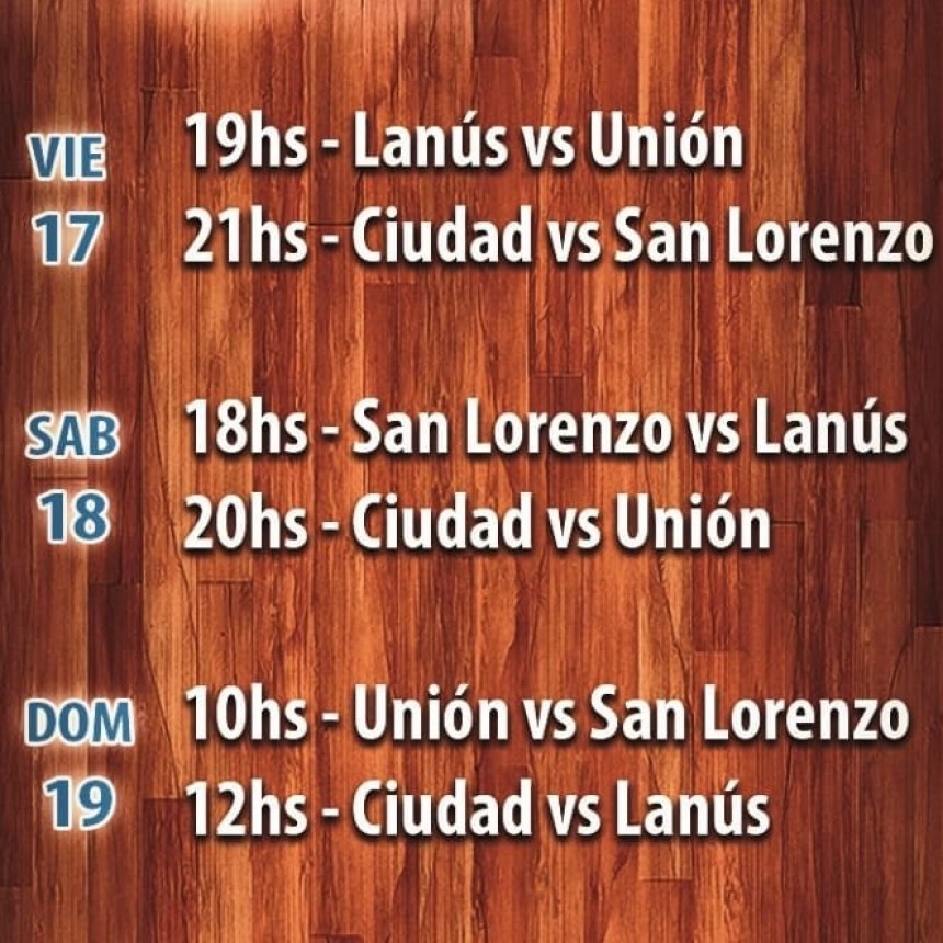 Se juega en Saladillo uno de los cuadrangulares del Argentino de clubes sub19