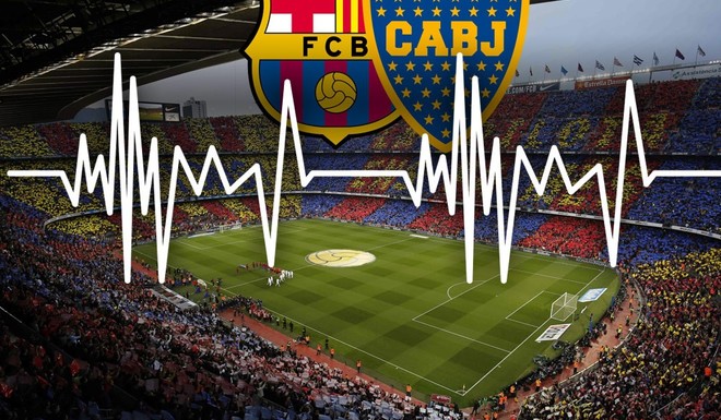 El Barsa invitó a Boca a hacer temblar el Camp Nou