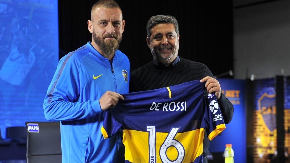 Daniele De Rossi sería titular ante Almagro por la Copa Argentina