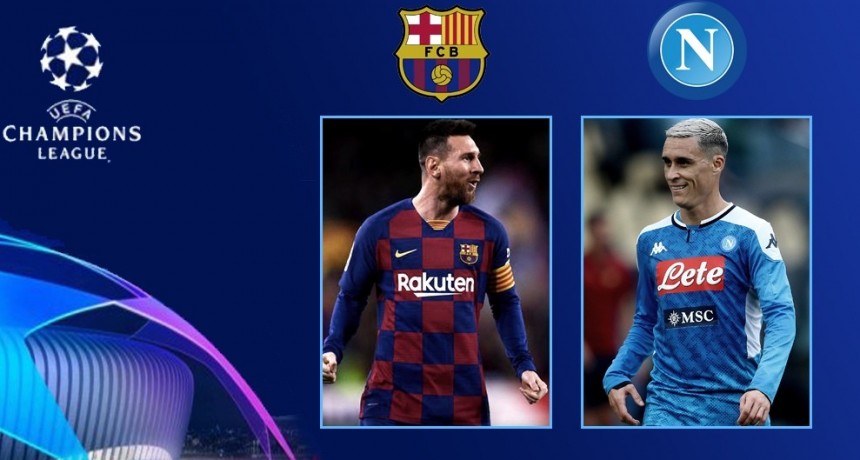 Barcelona busca ante Nápoli el pase a cuartos de final de la Liga de Campeones