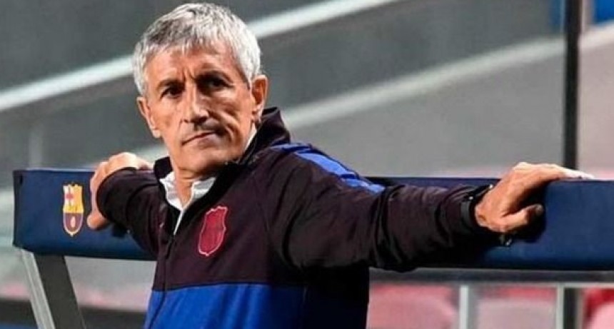 Quique Setién dejó de ser el técnico del Barcelona